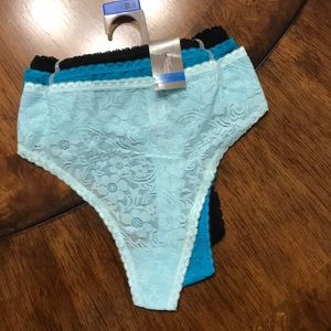 Secret Treasures Lace Thongs